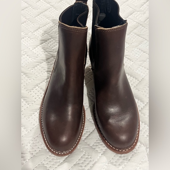 Red Wing Heritage Harriet Chelsea Ankle Boots Women 5 B Amber Harness Brown - Picture 6 of 10